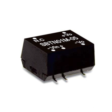 MEANWELL 1W SMD Package DC-DC Série non régulée de convertisseur SBTN01